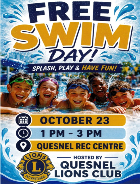 Free Swim Poster